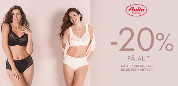 Anita | 20% rabatt på allt!
