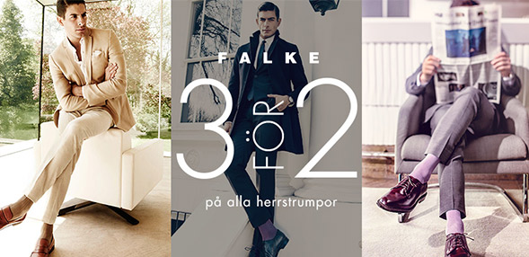 Falke | 3 för 2 på alla herrstrumpor