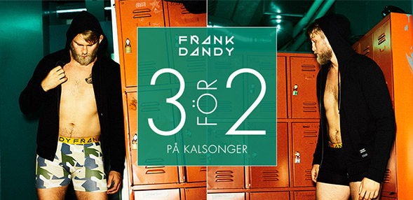 Frank Dandy | 3 för 2 på kalsonger
