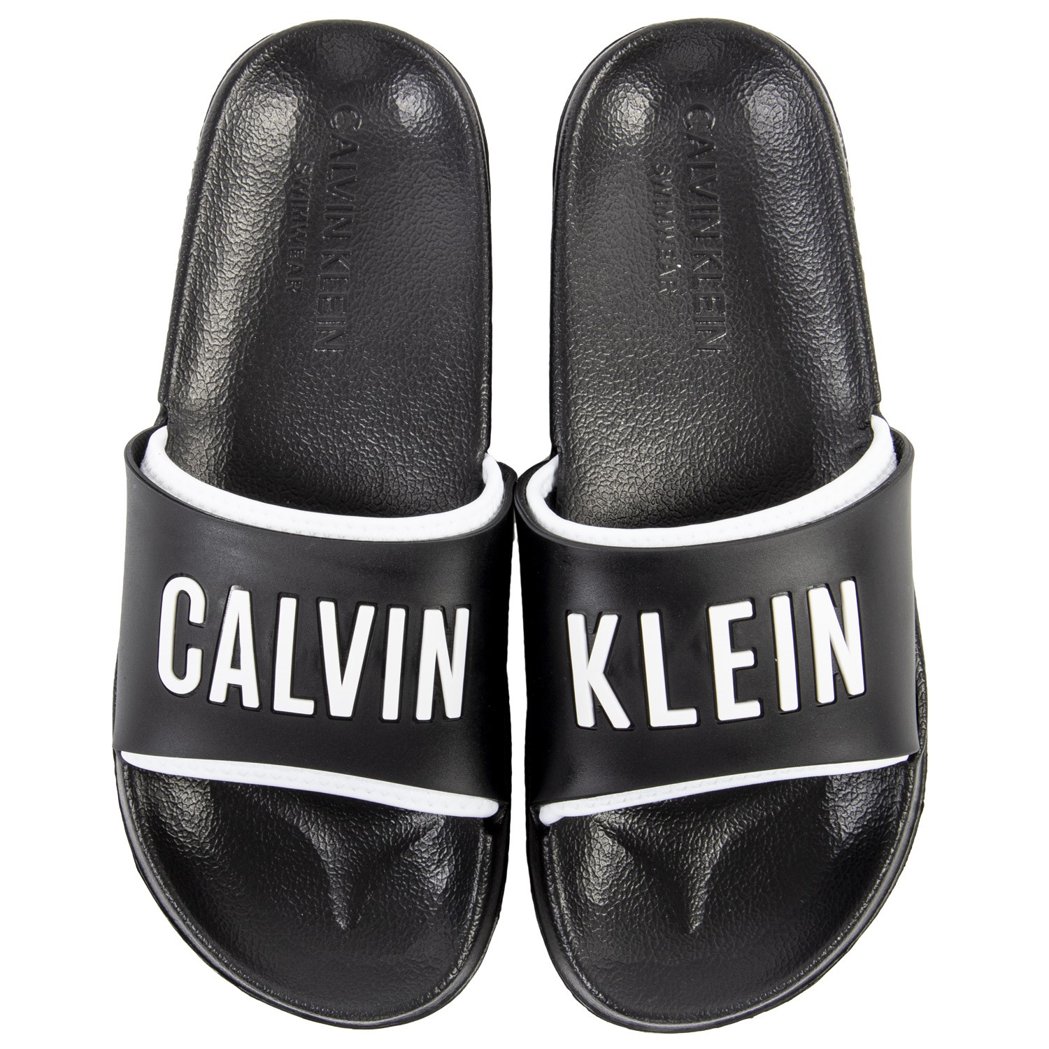 calvin klein beige sliders